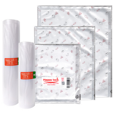 가정용 진공포장지 5종 풀세트 (파우치 3종 + 롤 2종), 1세트