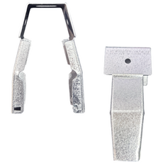 25mm x 25mm 문짝 각마무리티 각마무리고정구 각파이프 하우스문짝 비닐하우스자재 부속, 1개