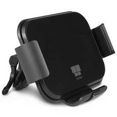 폴드7 차량용 무선충전 거치대 송풍구 대시보드 풀셋 + 시거잭 고속충전기, 블랙, 무선충전거치대