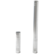 매일상점 레저다모아 화로 화롯대 덕트 일자형 기역자 파이프 연통 연장 배기관, 1개