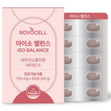 아이소밸런스 갱년기 여성 대두이소플라본 비타민D 에스트로겐 영양제, 1개, 60정