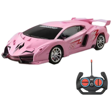 ANYOU RC카 충전 무선 고속 RC카 레이싱, 1개, 핑크 람보르기니
