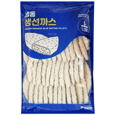 청대구 생선까스 흰살생선 벌크 대용량 (50g ) 벌크 대용량, 1개, 2.5kg