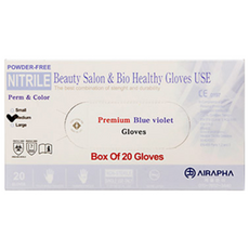 에어라파 다용도 니트릴 장갑 소 20입, 1개