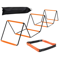 오드레포츠 축구 사다리 스텝 훈련 체육스텝사다리 사다리스텝훈련 축구훈련용품 다리 운동기구 실내 다리운동기구, 1개