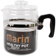 헬시약탕기3000ml 유리약탕기 유리주전자 홍삼약탕기 유리포트 내열유리 직화주전자, 3000ml, 1개