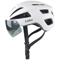 라코 루시도 고글 일체형 자전거 헬멧 전기자전거 미니벨로 킥보드, 3. 매트 화이트, 1개
