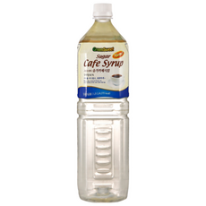 대상 슈가 카페시럽 화이트 1.5L 1박스 6개