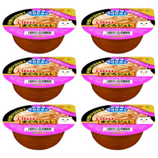 이나바 마구로쥬레 (유산균) 컵 간식, 6개, 65g, 혼합맛(닭가슴살&게살)