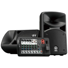 야마하 올인원 포터블 PA 스피커 시스템 YAMAHA All In One Portable PA Loud Speaker System, Stagepas400BT (AC전용)