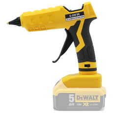 스파크 무선 충전 글루건 핫멜트 실리콘총 디월트 호환 G-100DE, 1개