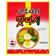 고추나라맛다시(90g), 8개, 90g