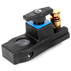 데일리쇼핑 12V 24V 겸용 로터리방식 배터리차단기 킬스위치 밧데리차단기, 2412L, 1개