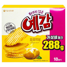오리온 예감 오리지널 288g 대용량, 1개