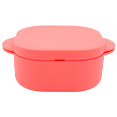 네오실리 렌지쏙찜 국산 프리미엄 실리콘 찜기 소형, 코랄핑크