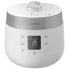 쿠쿠 트윈프레셔밥솥 10인용, CRP-ST1015FWSM, 매트 화이트+실버