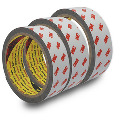 3M 쓰리엠 아크릴 폼 양면테이프 그레이 30mm x 2m 회색 욕실용 멀티탭 산업용 공예 문구, 3개