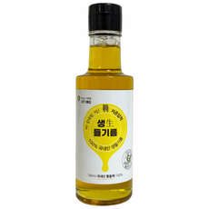 60년전통 대전기름집 100% 국산 생들기름, 1개, 180ml