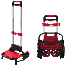 테이팩스 접이식 핸드트럭 소형(받침형) 60kg, 1개