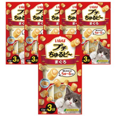 이나바 고양이 쁘띠 츄르비 사료 3p, 참치, 30g, 6개
