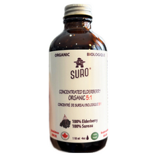 캐나다 유기농 앨더베리 5배 농축액 삼부커스 엘더베리 시럽 2세 이상, 1개, 118ml