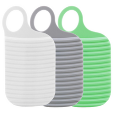 리얼픽 손빨래 출장 셀프 빨래대, 화이트+그레이+그린, 1세트