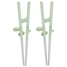 에디슨 2단계 스텐 젓가락, 민트 EC1295 + 민트 EC1295, 1세트