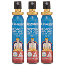 닥터내츄럴 프로폴리스 스프레이 데일리 25mlX3 구강항균 마누카꿀, 25ml, 3개