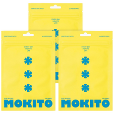 모키토 세이프 패치 SMALL/LARGE 썸머패치 캠핑용품 여행필수품 야외활동 천연아로마향 24시간지속, 3개, SMALL(30매입)