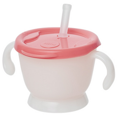 SKAKA 舒咔咔 孩童學習吸管杯, 粉色, 150ml, 1個