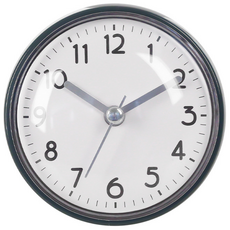 베러고잉 방수 강력 흡착 욕실시계, 그린, 1개