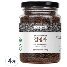 SINSUNHERB 焙炒決明子茶, 300g, 4罐