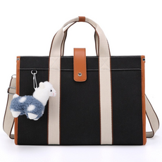 공간상회 페런트 기저귀 가방 방수 토트백, 블랙