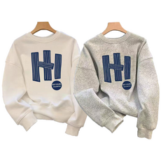 SELEAD 남성 봄 가을 라운드넥 맨투맨 캐주얼 루즈핏 긴팔티 간절기 남성복 티셔츠 여성 긴팔 순면 티 1+1