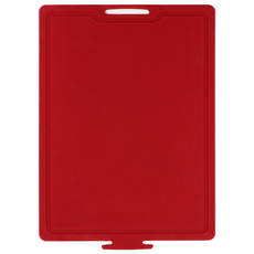 비비또 국산 향균 실리콘 도마 중형, 레드, 1개