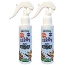 코코슈 발냄새 제거 무향 신발 탈취제 강력 탈취 운동화 안전화 골프화 군화 전용 스프레이, 2개, 100ml