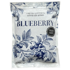 웰루츠 프리미엄 냉동 블루베리, 1개, 1kg