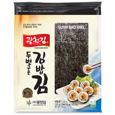 광천김 두번구운 김밥김, 220g, 1개