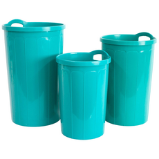 카시안 롱다리통 우산꽂이 플라스틱 다용도 휴지통 우산통 쓰레기통, 1개, 녹색(소)