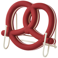 Modura Silipretzel 프레첼 실리콘 냄비받침 세트, 1세트, 레드