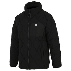 로켓그로스_험머 여성 H4 시그니처 로고 레포츠 퀼팅 패딩 블랙