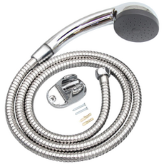 (주)에이스샵 샤워헤드+스텐호스 2m + 샤워행거 포함 세트 스텐샤워기, 스텐샤워기세트2호(2M), 1개