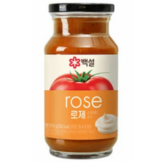 백설 로제 스파게티소스, 610g, 1개