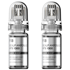 포뷰트 MTS 두피 앰플 1000 블랙 부스트 엑소좀, 2개, 10ml