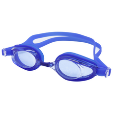 제프 국내제작 김서림 방지 아동용 물안경 UV자외선차단 안전성 시험 합격 어린이수경 안티포그 WS-250, 블루