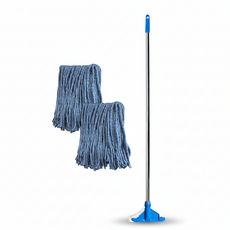 크린핏 고급 홀드 스텐 마포대 + 청사 마포걸레350g 2p, 1세트, 혼합