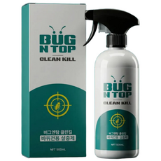 [버그엔탑] 바퀴벌레약 살충제 퇴치제 바퀴약 클린킬 키퍼왕유제, 1개, 500ml