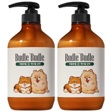 Budle'Budle Ecoland 通用狗狗洗毛精, 500ml, 2個
