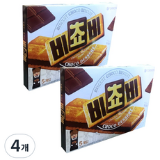 오리온 오리온비쵸비 통초콜릿비스킷, 125g, 4개