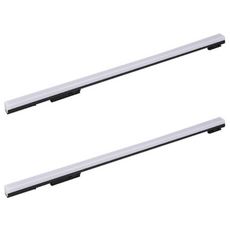 엘포스 LED SIMPLE 900mm 티에스라인등 레일조명 특허등록 TS라인등 슬림형 고출력 플리커프리 바디블랙 +니트럴장갑1개포함, 전구색, 2개